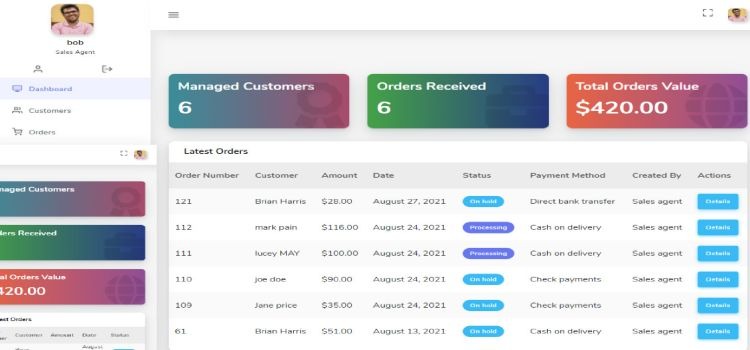 افزونه WooCommerce B2B Sales Agents