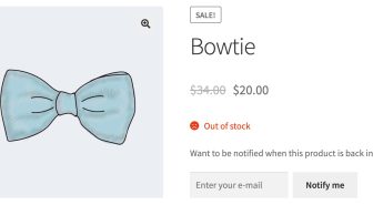 افزونه WooCommerce Back In Stock Notifications اعلان موجود شدن محصول ووکامرس