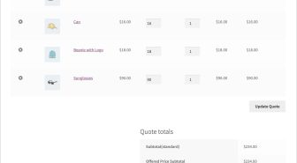 افزونه WooCommerce Quote درخواست قیمت برای ووکامرس