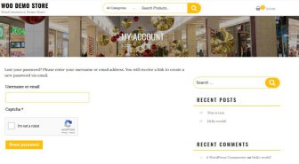 افزونه reCaptcha for WooCommerce ریکپچا گوگل برای ووکامرس