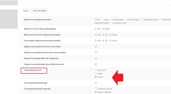 افزونه wpForo Cross Posting ارسال مطالب ومحصولات سایت به انجمن ساز وردپرس فورو