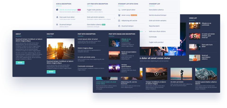 افزونه JetMenu ساخت منوهای حرفهای المنتور جت منو