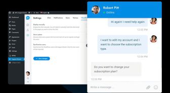 افزونه Support Board چت آنلاین وردپرس ساپورت بورد