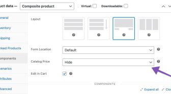 افزونه WooCommerce Composite Products ساخت محصولات ترکیبی و بسته های محصولات ووکامرس