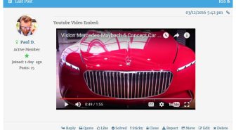 افزونه wpForo Embeds جایگذاری ویدئو ، عکس ،صدا و ... انجمن ساز وردپرس فورو