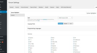 افزونه wpForo Syntax Highlighter هایلایت کدهای انجمن ساز وردپرس فورو