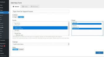 افزونه wpForo Topic Custom Fields فیلد سفارشی تاپیک انجمن ساز وردپرس فورو
