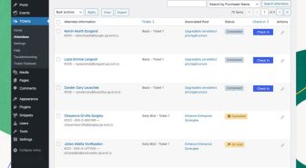 افزونه Event Tickets Plus سیستم فروش بلیط رویدادها تیکت پلاس