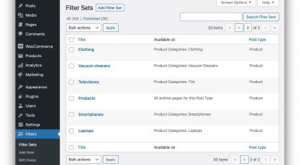 افزونه Filter Everything PRO فیلتر حرفه ای همه چیز در وردپرس