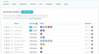 افزونه Flow-Flow Social Feed Stream Pro یکپارچه سازی و نمایش شبکه های اجتماعی در وردپرس