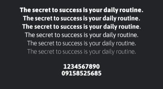 وزن های انگلیسی فونت تیکا