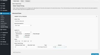 افزونه WooCommerce Dynamic Pricing تخفیف و قیمت گذاری پویا ووکامرس