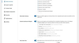 افزونه Admin and Site Enhancements (ASE) Pro بهینه سازی مدیریت و سایت وردپرس