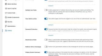 افزونه Admin and Site Enhancements (ASE) Pro بهینه سازی مدیریت و سایت وردپرس