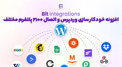 افزونه Bit Integrations Pro خودکار سازی وردپرس و اتصال +210 پلتفرم مختلف