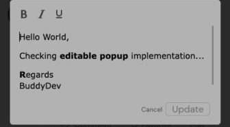 افزونه BuddyPress Editable Activity ویرایش فعالیت های بادی پرس