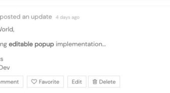 افزونه BuddyPress Editable Activity ویرایش فعالیت های بادی پرس