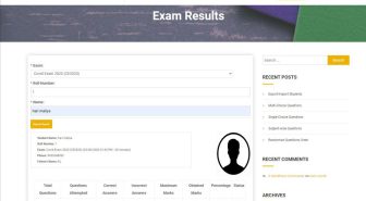 افزونه Online Exam Management ساخت آزمون و امتحان آنلاین وردپرس