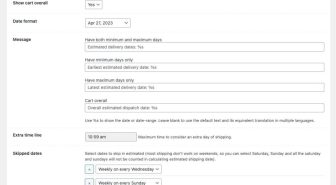 افزونه WPC Estimated Delivery Date for WooCommerce Premium نمایش زمان تقریبی تحویل محصول ووکامرس