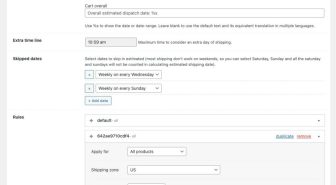 افزونه WPC Estimated Delivery Date for WooCommerce Premium نمایش زمان تقریبی تحویل محصول ووکامرس