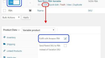 افزونه WooCommerce Amazon Fulfillment ارتباط ووکامرس و سیستم فولفیلمنت آمازون