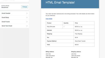 افزونه WooCommerce Email Customizer سفارشی سازی قالب ایمیل های ووکامرس