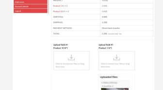 افزونه WooCommerce Upload Files آپلود فایل محصولات ووکامرس برای مشتریان