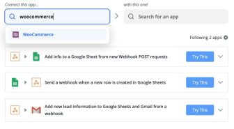 افزونه WooCommerce Zapier اتصال ووکامرس و زاپیر