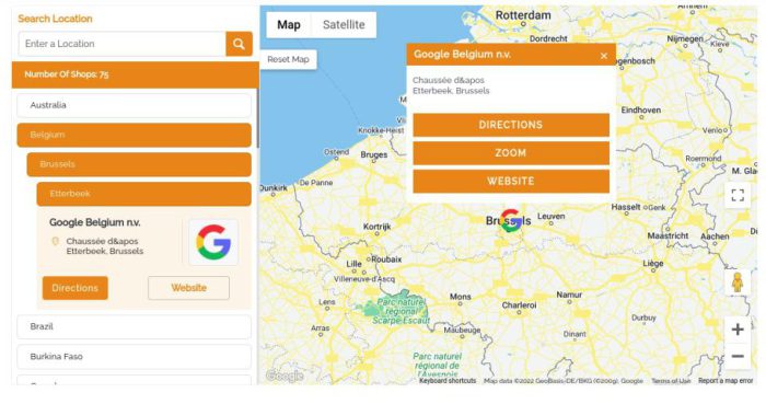 دانلود افزونه Agile Store Locator نمایش مکان های شما با نقشه گوگل در ...