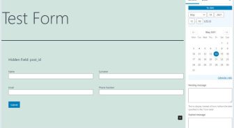 افزونه JetFormBuilder Schedule Forms تعیین بازه زمانی برای فرم های جت فرم بیلدر