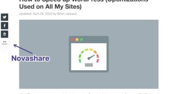 افزونه Novashare افزودن دکمه های اشتراک گذاری محتوا در شبکه های اجتماعی نوا شیر