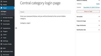 افزونه Password Protected Categories رمزگذاری دسته بندی ها و برچسب های وردپرس