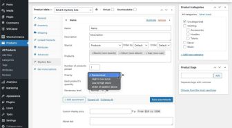 افزونه WPC Mystery Box for WooCommerce Premium جعبه جادویی شانس و محصول تصادفی ووکامرس