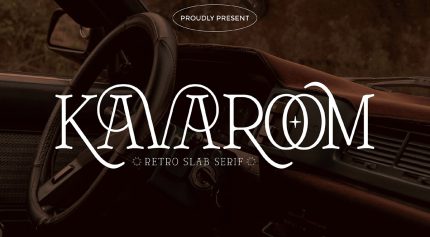 دانلود فونت Kavaroom انگلیسی
