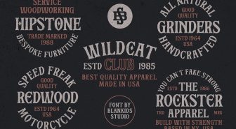 پیشنمایش دانلود حروف فونت انگلیسی Balverd