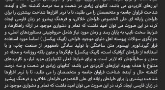 متن با فونت بیبرس فارسی