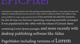 پیشنمایش فونت garamond