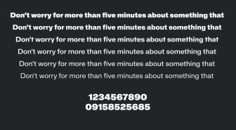 وزن های انگلیسی فونت مشهور