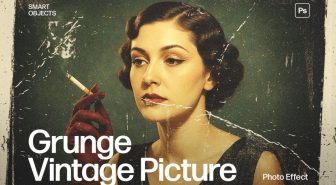 دانلود افکت عکس گرانچ قدیمی ، رترو و آسیب دیده