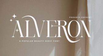 دانلود فونت Alveron انگلیسی