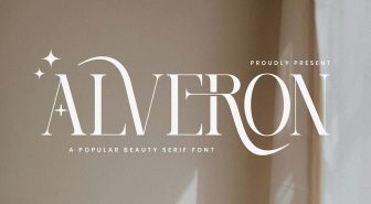 دانلود فونت Alveron انگلیسی