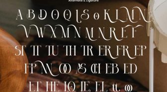 دانلود فونت Alveron انگلیسی