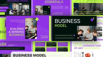 دانلود قالب پاورپوینت Business Model مدل کسب و کار