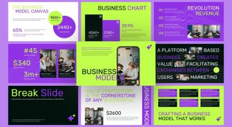 دانلود قالب پاورپوینت Business Model مدل کسب و کار