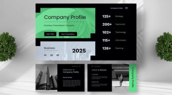 دانلود قالب پاورپوینت Company Profile کسب و کار