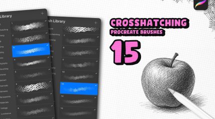 دانلود 15 براش هاشورزنی متقاطع پروکریت