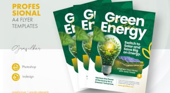 دانلود تراکت لایه باز انرژی سبز Green Energy