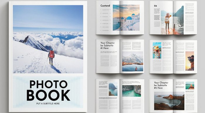 دانلود بروشور لایه باز عکاسی Photography