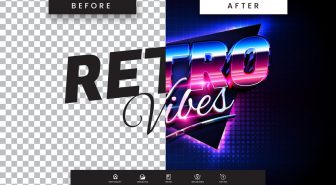 دانلود افکت متن سه بعدی نئونی و متالیک