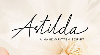 دانلود فونت Astilda انگلیسی
